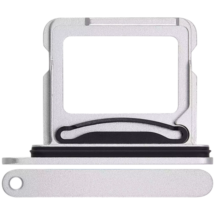 For iPhone 16 / 16 plus / Sim Card Holder Dual Card White (Premium OEM)(SKU:1562698)
