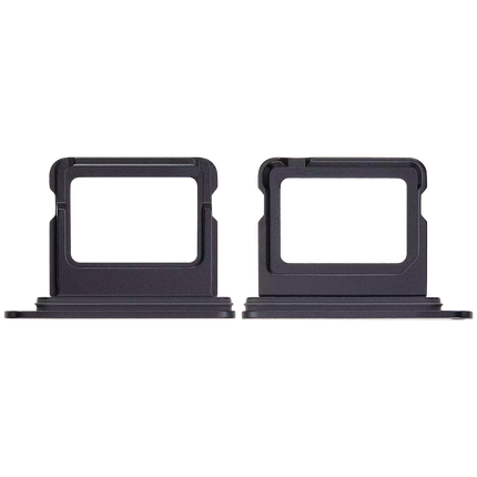For iPhone 16 / 16 plus / Sim Card Holder Single Card Black (Premium OEM)(SKU:1562692)