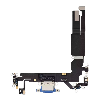 For iPhone 16 Charge Port Flex Cable Ultramarine (Premium OEM)(SKU:1560378)