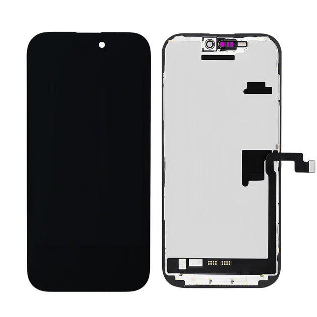 For iPhone 16 Pro / OLED Assembly / Original OLED + changed glass lens (Refurbished) (SKU:1562686)