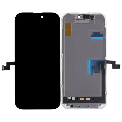 For iPhone 16 Pro OLED assembly Soft OLED no pop-up window / support run diagnostic 120Hz Aftermarket Plus (SKU:1571099)