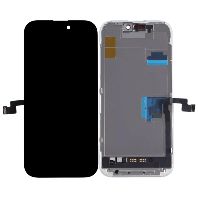 For iPhone 16 Pro OLED assembly Soft OLED no pop-up window / support run diagnostic 120Hz Aftermarket Plus (SKU:1571099)