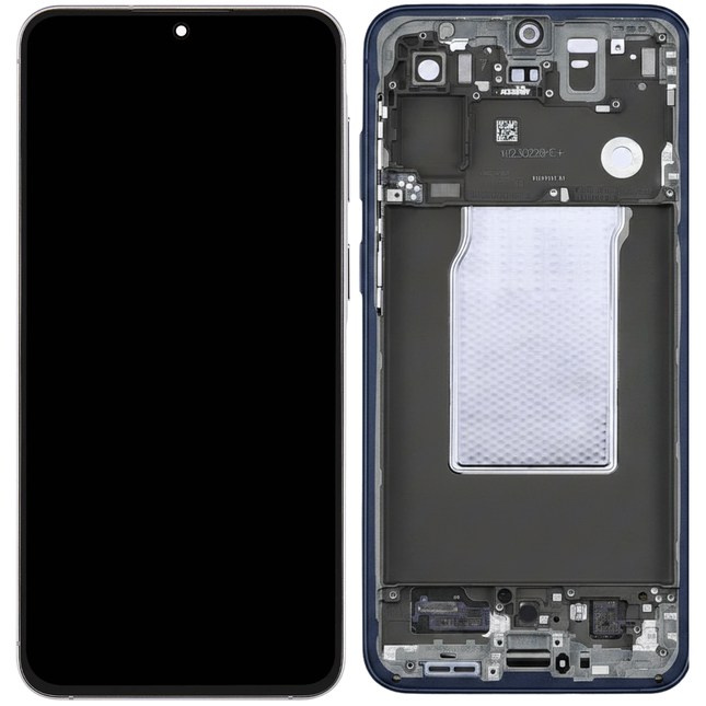 For Samsung Galaxy A57 5G A576 OLED assembly with frame Navy (Aftermarket Plus) (SKU: 1573206)