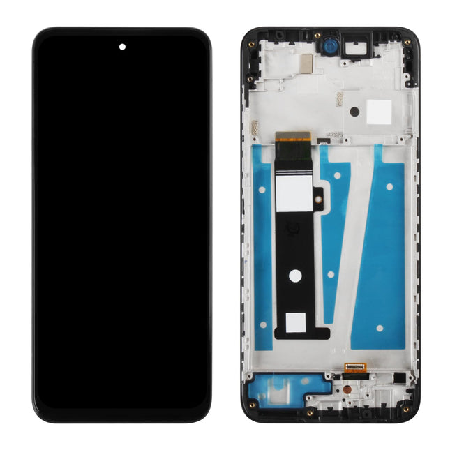 For Motorola G 5G 2023 XT2313 / LCD Assembly With frame / black  (Refurbished)(SKU:1560958)