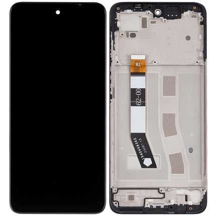 For Motorola G54 5G Camera Lens/With Frame/With Sticker/With Middle Frame Black (Premium OEM) (SKU: 1566548)