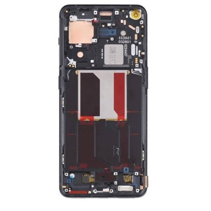 For OnePlus 12 / OLED assembly With frame / black  (Refurbished)(SKU:1562444)