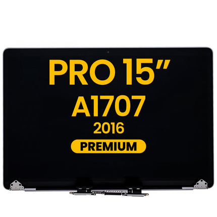 For MacBook Pro 15-inch 2016-2017 A1707 / LCD with Front Cover / space gray (Premium OEM)(SKU:1566843)