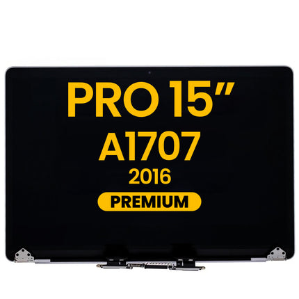 For MacBook Pro 15-inch 2016-2017 A1707 / LCD with Front Cover / silver (Premium OEM)(SKU:1578446)
