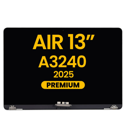 For MacBook Air 13-inch 2025 M4 A3240 / LCD with Front Cover / silver (Premium OEM)(SKU:1578527)