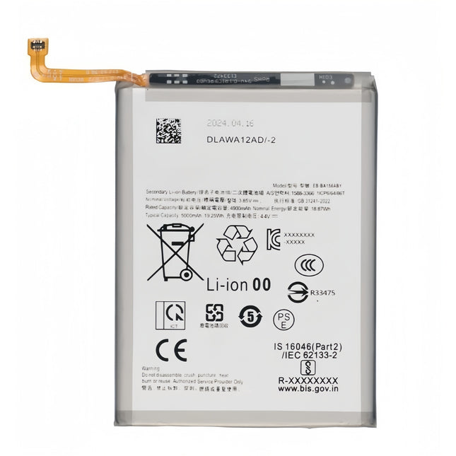 For Samsung A15 5G / A156 Battery (Premium OEM) (SKU:1563782)