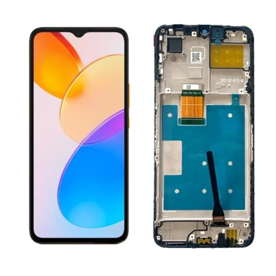 For Honor X5 LCD assembly with Frame Black (SKU:1565464)