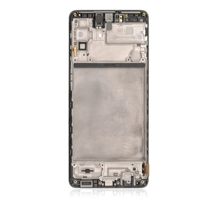 For Samsung Galaxy M51/M515 4G / OLED assembly With frame / black  (Refurbished)(SKU:1501464)