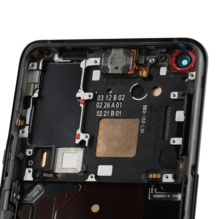 For OnePlus 9 Pro / OLED assembly With frame / black  (Refurbished)(SKU:1562424)