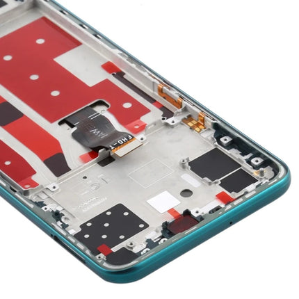 For Huawei Nova 7 SE LCD assembly with Frame Green (SKU:1565563)