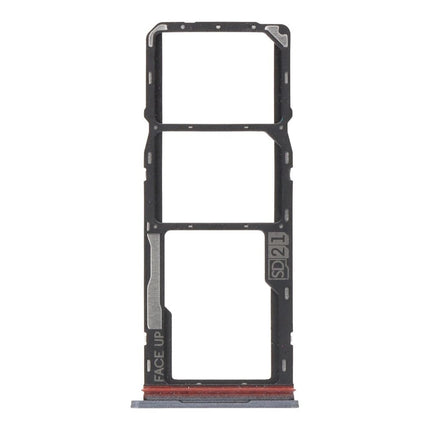 For Motorola G24 Dual Sim Card Holder Black Premium OEM (SKU:1563091)