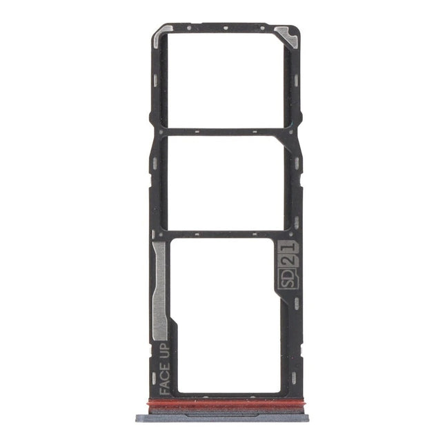 For Motorola G24 Dual Sim Card Holder Black Premium OEM (SKU:1563091)