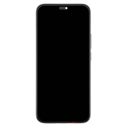 For Honor 400 Lite 5G / Honor X70i OLED Assembly with Frame Black (Aftermarket)(SKU:1576307)