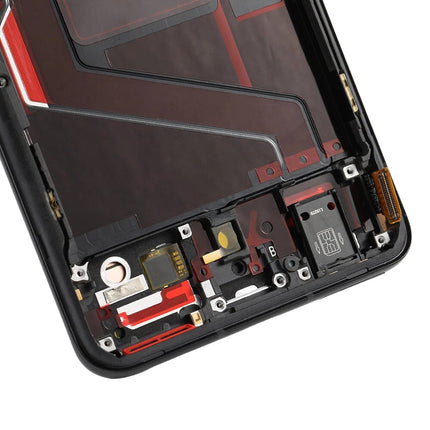 For OnePlus 9 Pro / OLED assembly With frame / black  (Refurbished)(SKU:1562424)