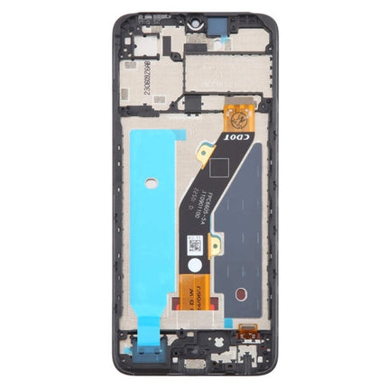 For Tecno Spark Go 2023 LCD assembly with frame Black (Refurbished) (SKU:1564163)