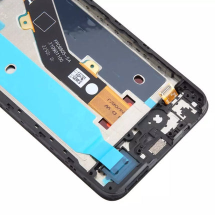 For Tecno Spark Go 2023 LCD assembly with frame Black (Refurbished) (SKU:1564163)