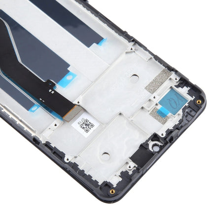 For ZTE Blade V40 Vita LCD assembly with Frame Black (SKU:1564976)