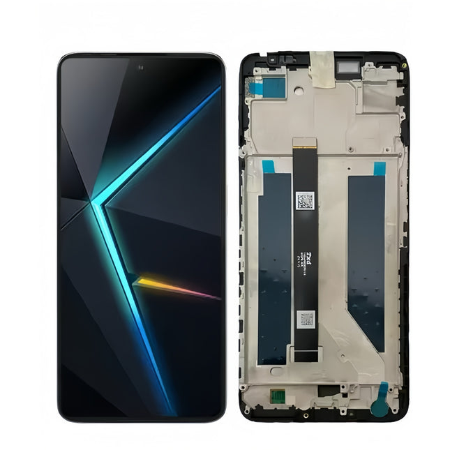 For ZTE nubia Neo 2 5G LCD assembly with Frame Black (SKU:1564894)