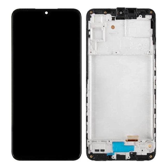 For Samsung Galaxy A16 5G LCD assembly incell With Frame Black Aftermarket (SKU:1563156)
