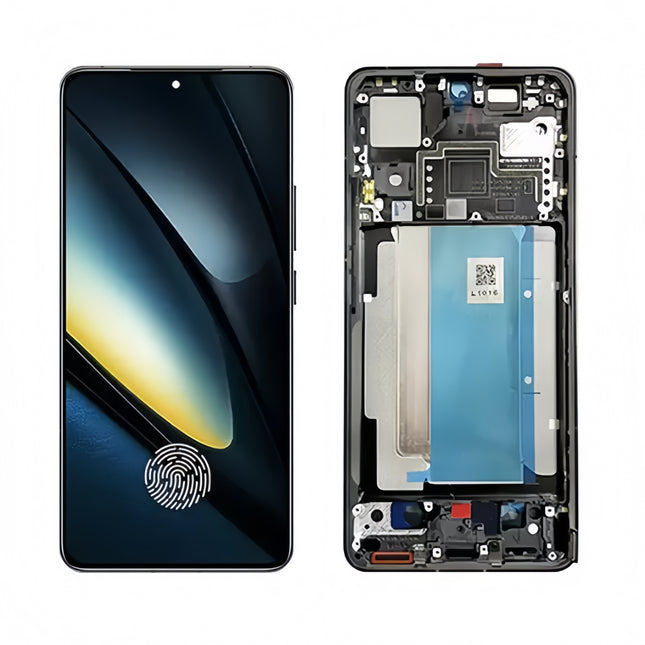 For Xiaomi Poco F6 Pro 5G OLED assembly OLED Black Aftermarket Plus (SKU:1563098)