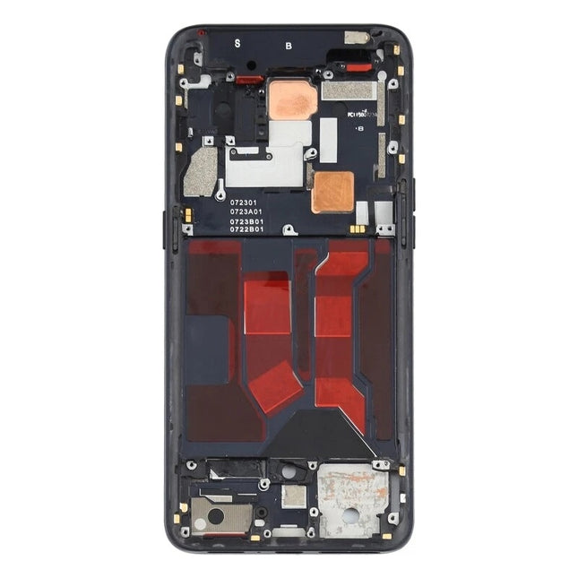 For OPPO Reno 10x Zoom / OLED Assembly With frame / black  (Aftermarket Plus)(SKU:1556419)