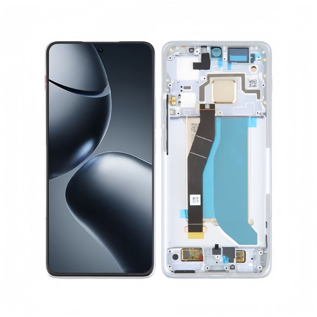 For Xiaomi 14T Pro / OLED assembly With Frame / Blue (Premium OEM)(SKU:1562346)