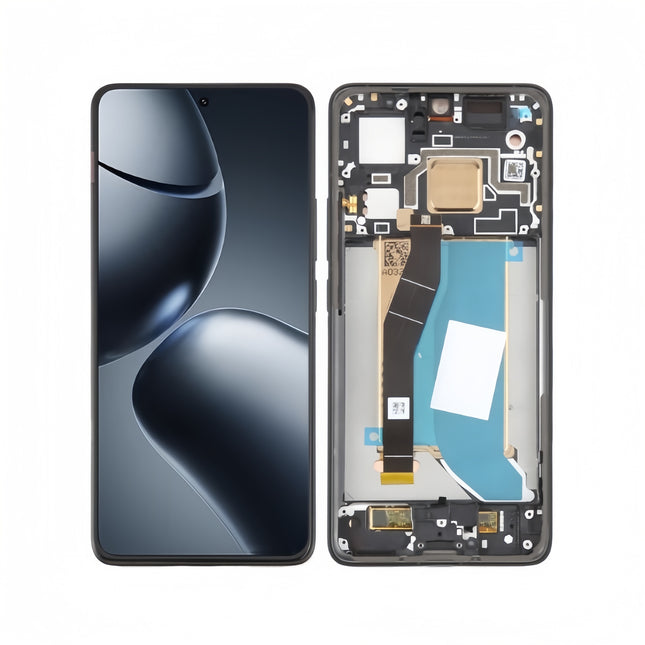 For Xiaomi 14T Pro / OLED assembly With Frame / Black (Premium OEM)(SKU:1561469)