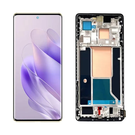 For Infinix Zero 30 5G OLED assembly with Frame Black (SKU:1564320)
