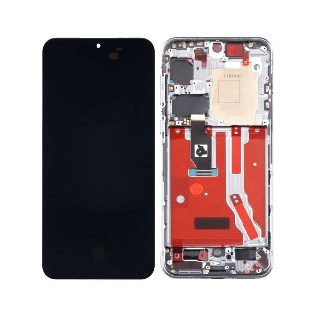 For Huawei P50 OLED assembly With Frame Black Premium OEM (SKU:1563002)