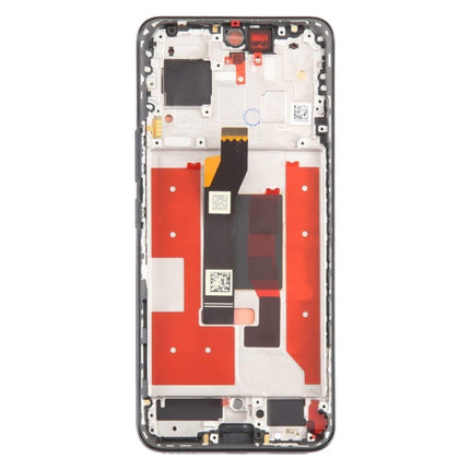 For Honor 90 OLED Assembly with Frame Blue (Aftermarket)(SKU:1576610)