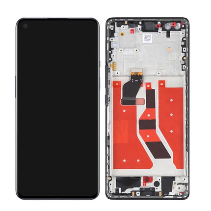 For OnePlus 9 Pro / OLED assembly With Frame black(Refurbished)(SKU:1562423)