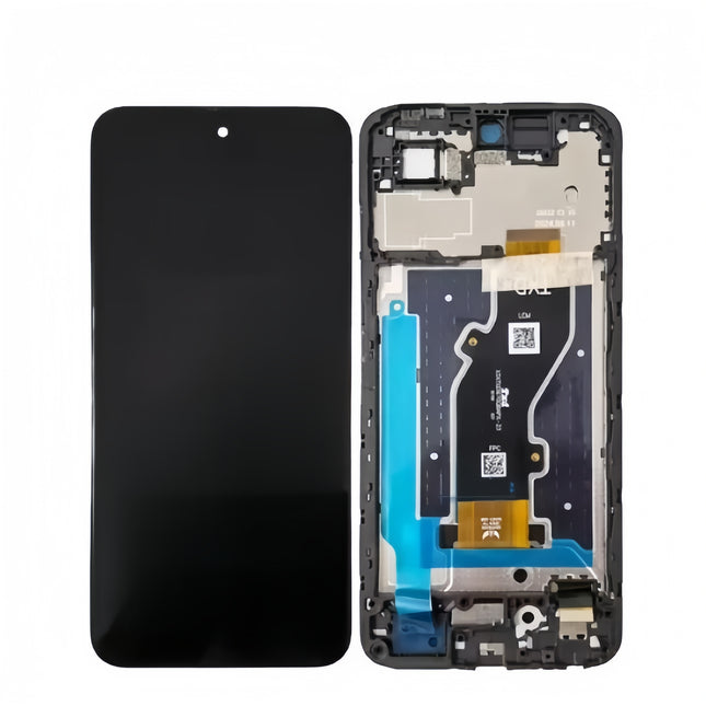 For Infinix Smart 9 4G LCD assembly with Frame Black (SKU:1564315)