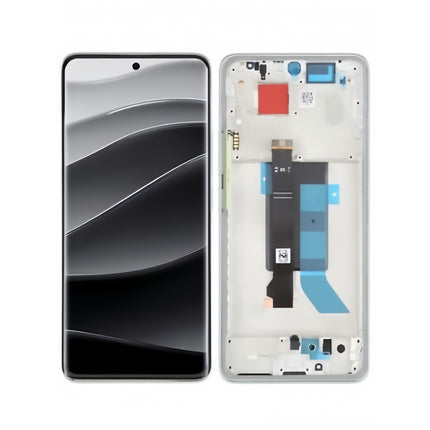 For Xiaomi Redmi Note 14 Pro 5G OLED assembly With Frame Green Premium OEM (SKU:1562824)