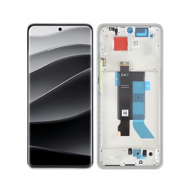 For Xiaomi Redmi Note 14 Pro 5G OLED assembly With Frame Green Premium OEM (SKU:1562824)