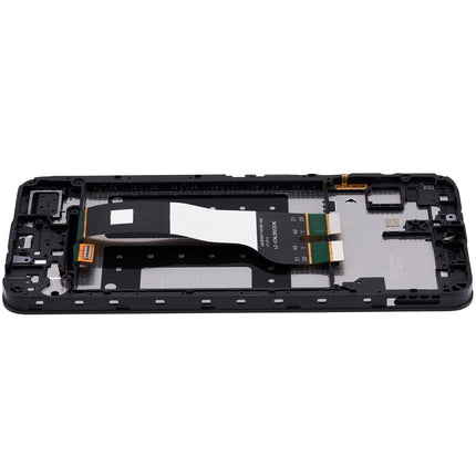 For Samsung Galaxy A05S/A057F LCD Assembly With Frame Black (Refurbished)(SKU:1554229)
