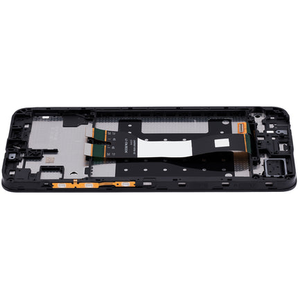 For Samsung Galaxy A05S/A057F LCD Assembly With Frame Black (Refurbished)(SKU:1554229)