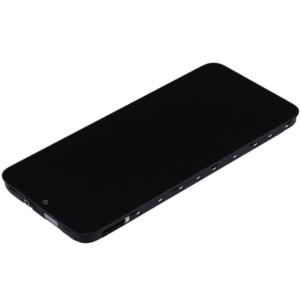 For Samsung Galaxy A05S/A057F LCD Assembly With Frame Black (Refurbished)(SKU:1554229)