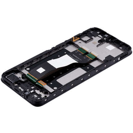 For Samsung Galaxy A05S/A057F LCD Assembly With Frame Black (Refurbished)(SKU:1554229)