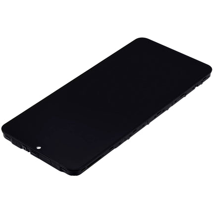 For Samsung Galaxy A06/A065F 4G / LCD Assembly With frame / black  (Refurbished)(SKU:1560534)
