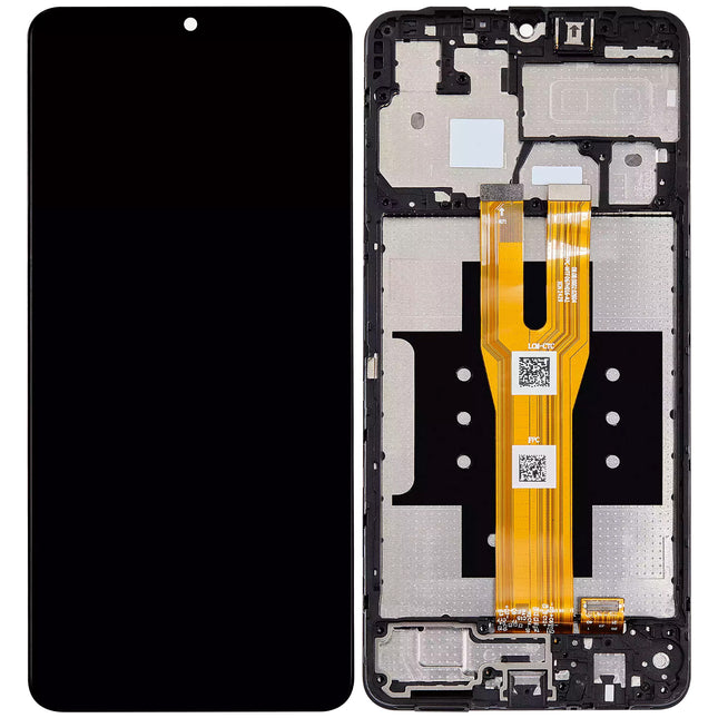 For Samsung Galaxy A06/A065F 4G / LCD Assembly With frame / black  (Refurbished)(SKU:1560534)