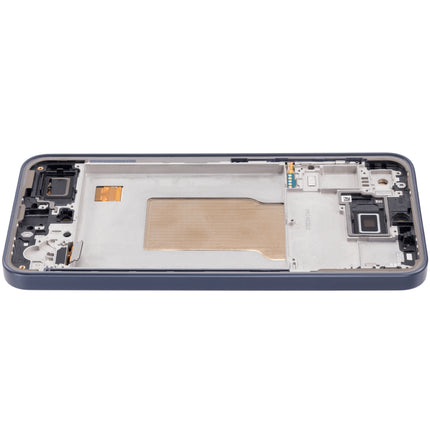 For Samsung Galaxy A35 / A356 OLED assembly with frame Black (Premium OEM)(SKU:1557293)