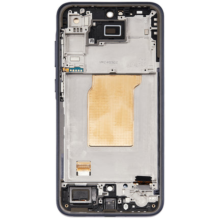 For Samsung Galaxy A35 / A356 OLED assembly with frame Black (Premium OEM)(SKU:1557293)