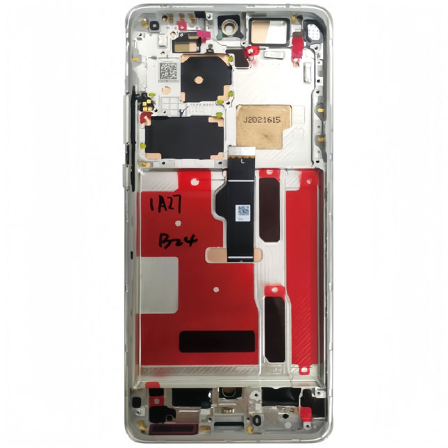 For Huawei P50 Pro OLED assembly with frame Gold (Refurbished) (SKU:1564254)