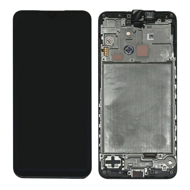 For Samsung Galaxy A16 5G OLED assembly with frame / US Version Black (Premium OEM) (SKU:1563752)