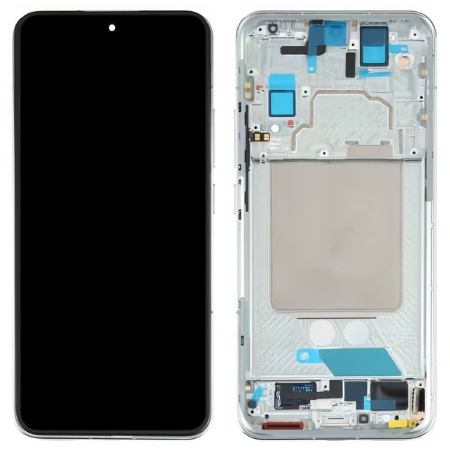 For Xiaomi mi 13 / OLED assembly With Frame Green (Premium OEM)(SKU:1555803)